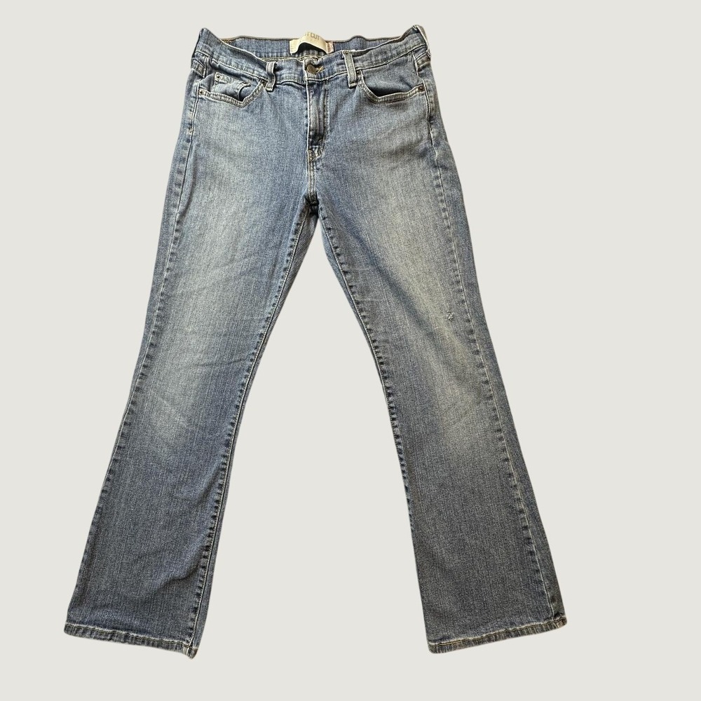 Vintage Levi's 515 Jeans Women 10M Blue Boot Cut Stretch Mid Rise Denim Pants